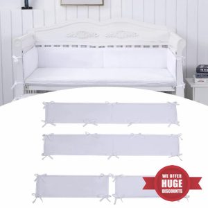 4Pcs of Breathable Mesh Liner Anti-Collision Pads- Soft Cushioned Edge Protectors for Mattress Top. (KY13)