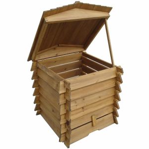 Actiasgear - Wooden Beehive Composter | 328L Capacity