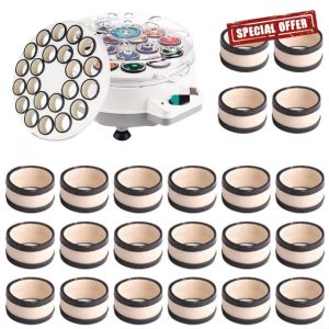 Besttoolifes Ball Washing Machine Cleaning Supplies Cleaning Products Supplies Billiards Pool Table Billiard Ball Cleaner Polisher Pool Ball Polishing Machine Pool Ball Polishing Kit Wool(16-Ball)