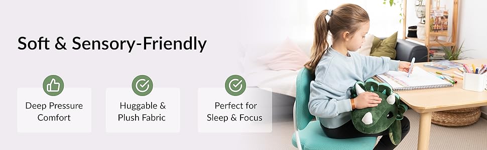 Weighted Stuffed Animals for Anxiety, Relieve Your Anxiety, Stuffed Weighted Plush for Kids & Adults