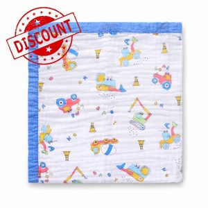 Jay & Ava Muslin Cotton Baby Blanket for Newborn & Toddler