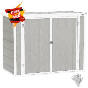 Outsunny 4.7 x 2.5FT Garden Shed