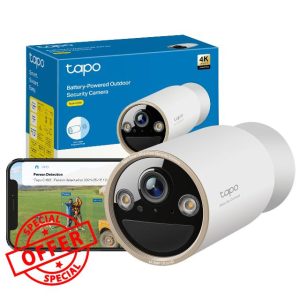 Tapo C460 4K 8MP Battery Security Camera Outdoor Wireless