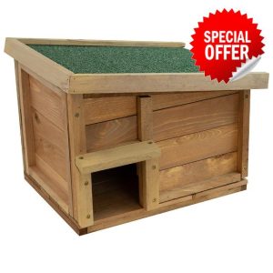 Hedgehog House & Hibernation Shelter: The Ultimate Predator-Proof Outdoor Habitat for Your Hedgehogs