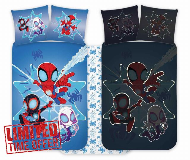 Spidey Cot Bedlinen Set 100x140 cm + Pillowcase 40x45 cm