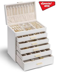 Vlando 6 Layer Large Jewellery Box