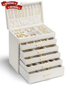 Vlando 6 Layer Large Jewellery Box