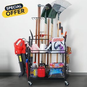 Garden Tool Organizer for Garage
