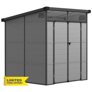 Outsunny 6 x 6ft Outdoor Storage Shed