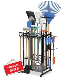 Heavy-Duty Garden Tool Storage Rack