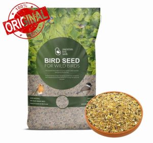Swainston Bird Seed Deluxe Wild Bird Food - 20kg Premium Grade Mix with Black Sunflower Seeds