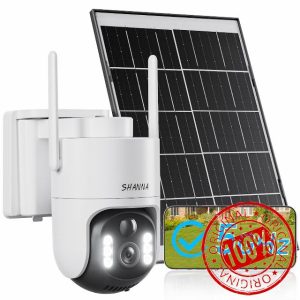 [5GHz & 2.4GHz] Solar Security Camera Outdoor Wireless