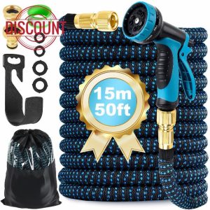 Expandable Garden Hose Pipe 15m 50ft