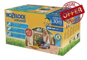 HOZELOCK - Superhoze Expanding Hose 30 m : Flexible Hose