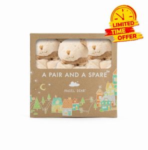 ANGEL DEAR Pair and a Spare 3 Piece Blanket Set