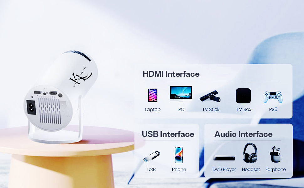 magcubic projector 4k,bedroom projector,small projector,magicube projector,mini projector