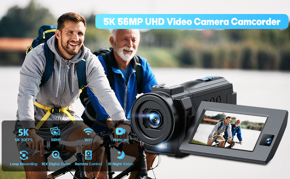5K Video Camera Camcorder