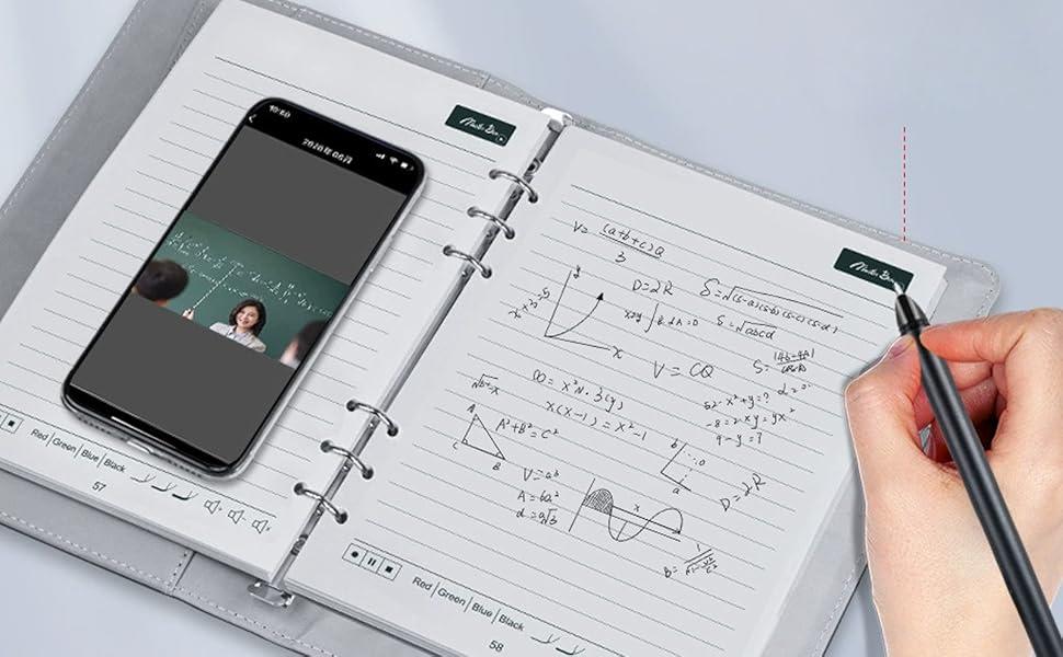 bluetooth notebook and pen ai-powered smart writing set note