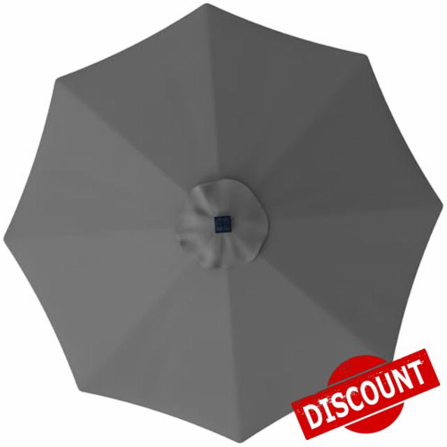 Outsunny 3 m Replacement Parasol Canopy with Top Vent