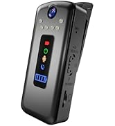 SPIKECAM Computer-free Body Cameras with Audio and Video, 6 Hrs 1080P Personal Security Small Bod...