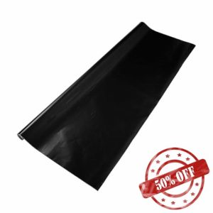 Motoforti Universal Car Wrap Film Vinyl Wrap Cover 5.5 ft x 59.84 Inch Protective PVC Matte Black 1 Pc