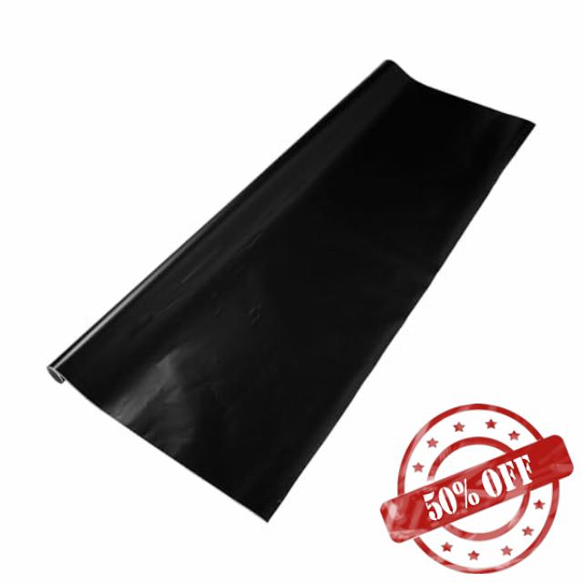 Motoforti Universal Car Wrap Film Vinyl Wrap Cover 5.5 ft x 59.84 Inch Protective PVC Matte Black 1 Pc