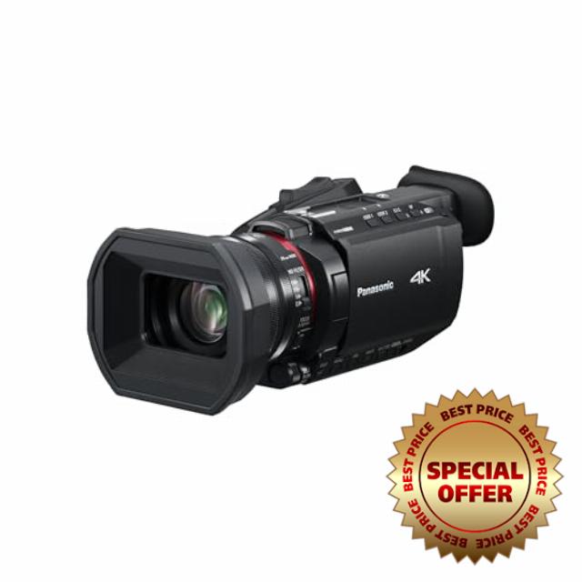 Panasonic HC-X1600E 4K 60p Professional Camcorder with 25mm Wide-Angle Lens