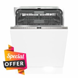 Hisense Fully Integrated Standard Dishwasher - Stainless Steel with Fixed Door Fixing Kit - B Rated            [Energy Class B]