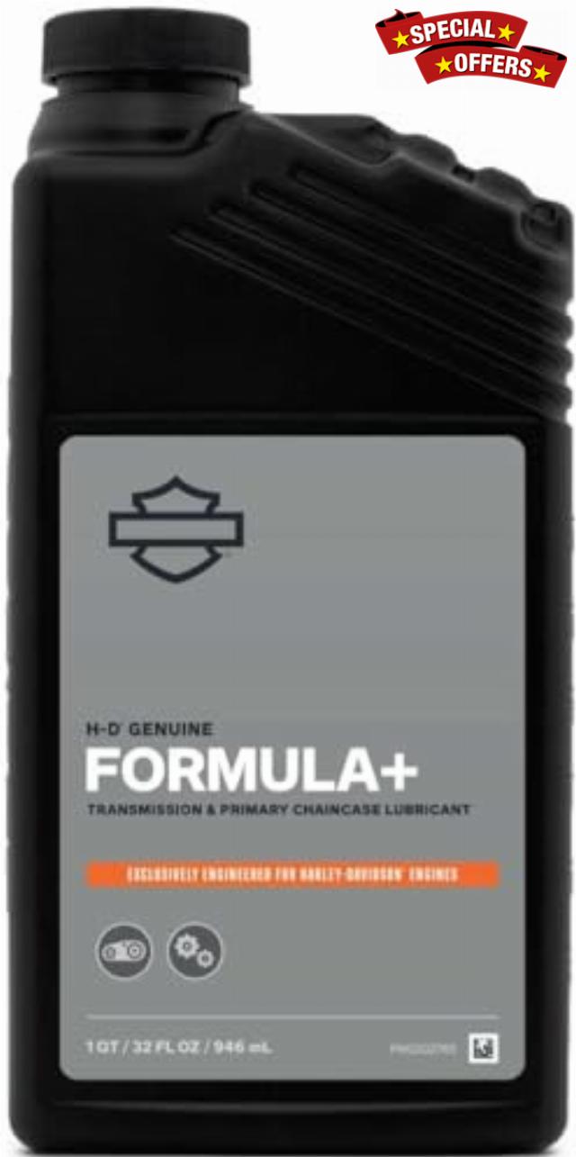 HARLEY-DAVIDSON Formula+ Gear Oil (1 L) - Motorcycle Oil for Big Twin Models and Sportste