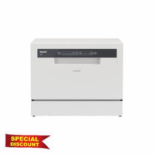 Candy Table Top Dishwasher CP 6E51LW-80 - White - 6 Place Settings            [Energy Class E]