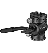 SMALLRIG PH8 Professional Fluid Video Head with 6-Step Counterbalance, 4-Step Pan/Tilt Hydraulic ...