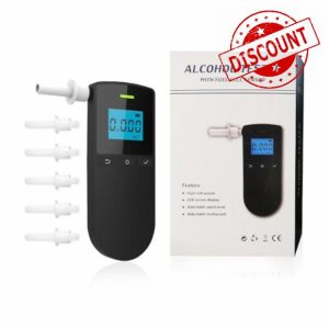 WeiguoIOT Breathalyser Alcohol Tester Breathalyzer Alcohol Detector Breathalysers LCD Display for Personal & Professional Use