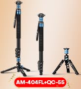 SIRUI AM-404FL Monopod with Feet, 190cm Aluminum Camera Monopod, Innovative Quick Release Design,...