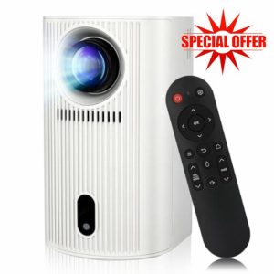 Mini Projector [Seamless Autofocus] with WIFI 6 and Bluetooth 5.4