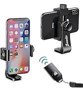 Zeadio Mini Smartphone Tripod Grip Stabilizer, Desktop Tabletop Stand Tripod with Phone Holder fo...