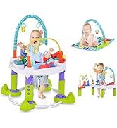 COSTWAY Sit to Stand Walker, Baby Push Along Walkers with Lights, Sound and Ball Game, Toddler Fi...