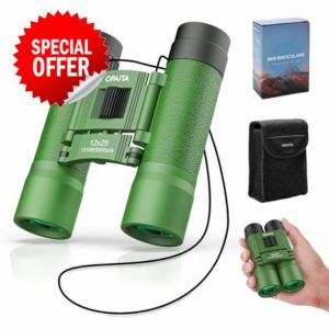 12x25 Binoculars for Adults High Power - OPAITA Compact Small Binoculars for Kids with Large View for Bird Watching Stargazing Hunting Cruise Ship Travel Hiking Opera