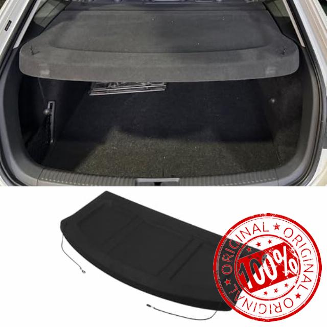 Motoforti Car Cargo Cover Board for Hyundai Kona 2018-2023 Parcel Shelf Boot Load Cover Tonneau Shield Parcel Shelf Shade Tonneau Privacy Board Black