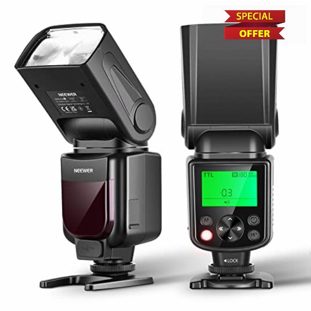 NEEWER Upgraded NW645II-S TTL Flash Speedlite