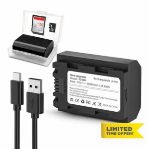 2880 mAh NP-FZ100 Battery