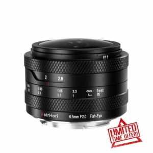 AstrHori 6.5mm F2.0 APS-C 192° Ultra Wide Circular Fisheye Lens Manual Focus Lens for Nikon Z mount Mirrorless Cameras Z50
