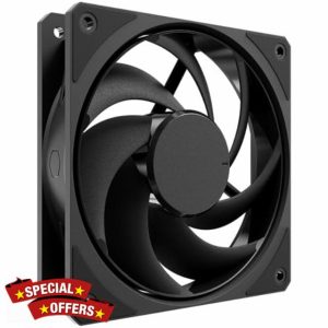 Cooler Master Mobius 140 Black Edition Case Fan - Ring Blade Design (PWM)
