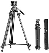SMALLRIG VT-20 Aluminum Mini Tripod 20 in/ 52 cm Desktop Tripod with 360° Ball Head, Compact Desk...