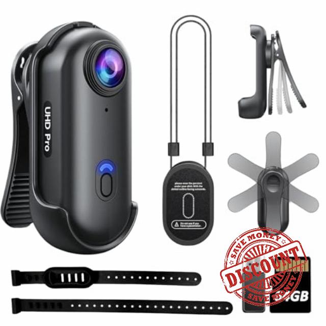 SONGYUKA H88 1080P Body Cameras with Audio & Video Recording Body Camera Action camera