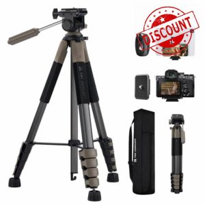 190cm/75'' K&F Concept Compact Tripod for DSLR Camera