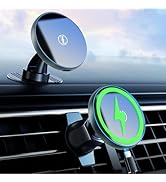 Wireless Car Charger,Beeasy 15W Qi Fast Auto-Clamping Smart Sensor Wireless Car Phone Holder Char...