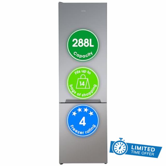 Abode Fridge Freezer Freestanding with Reversible Door