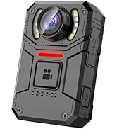 SPIKECAM All-in-One 4K Body Camera Kit, Body Worn Camera with Audio and Video, Waterproof Mini Ac...