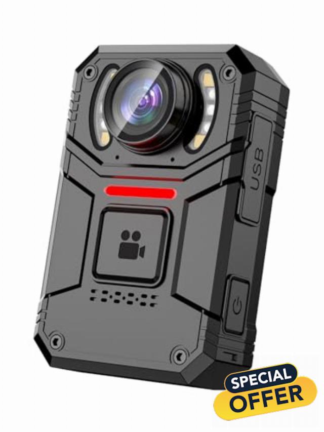 4K Body Camera with Audio and Video