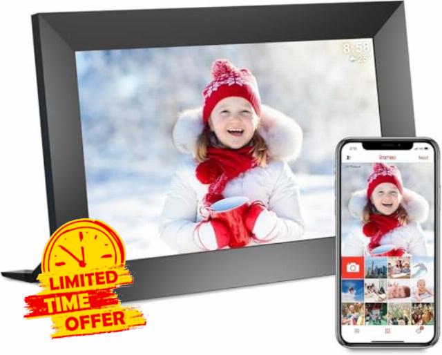 32GB FRAMEO Digital Photo Frame